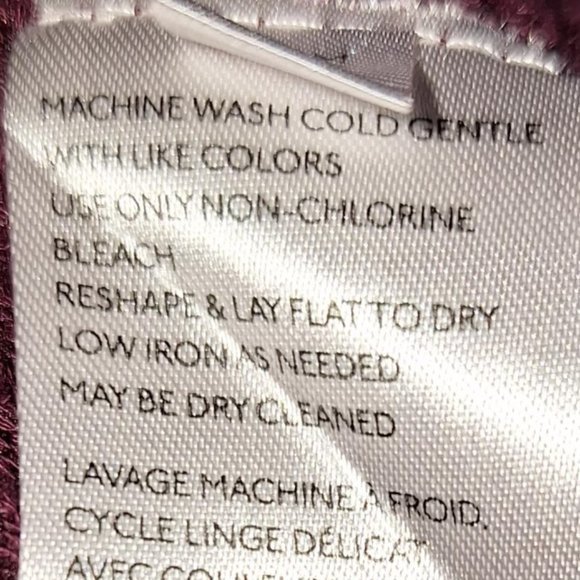 We the Free by Free People Burgundy Dress With Thumb Holes Size Medium - Picture 8 of 10